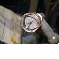 TIGトーチ・シャンパン・ガスレンズ