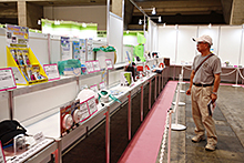 防災関連商品を常設展示!
