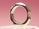 　ランダム　面　結婚指輪
