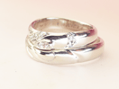 結婚指輪　オーダー　重ね　ハート