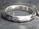 面　結婚指輪　デザイン