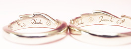 結婚指輪　オーダー　デザイン