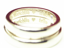 結婚指輪　トランペット