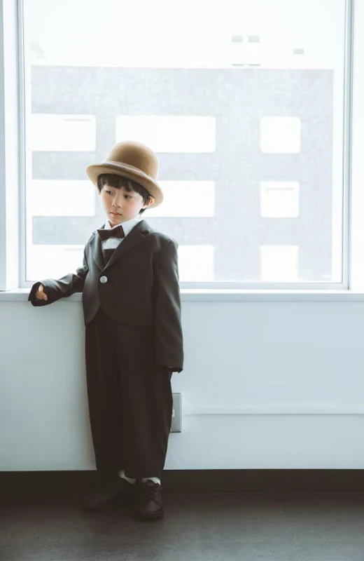 写真工房ぱれっと旭川店の七五三衣装5歳男の子タキシード(17)