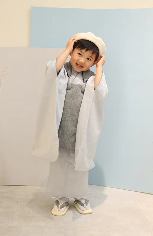 写真工房ぱれっと札幌東店の七五三衣装3歳男の子和装(18)