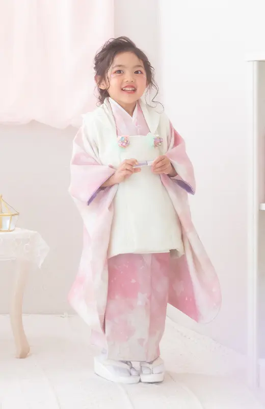 写真工房ぱれっと札幌東店の七五三衣装女の子3歳オリジナル和装(2)