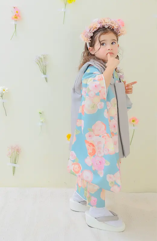 写真工房ぱれっと札幌東店の七五三衣装3歳女の子和装(3)