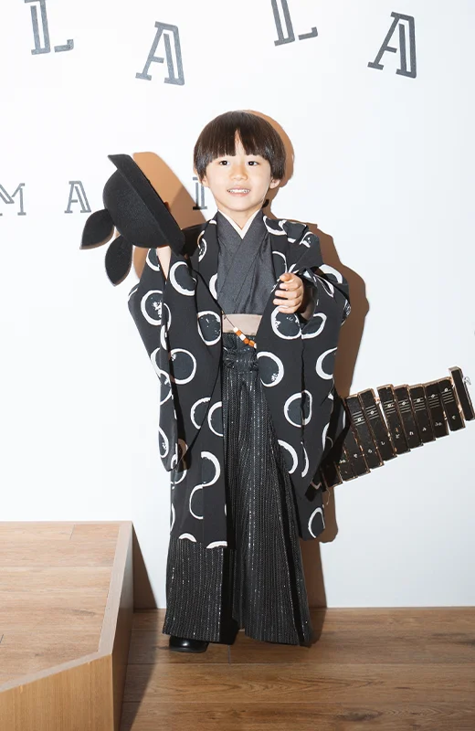 写真工房ぱれっと札幌東店の七五三衣装5歳男の子和装(14)