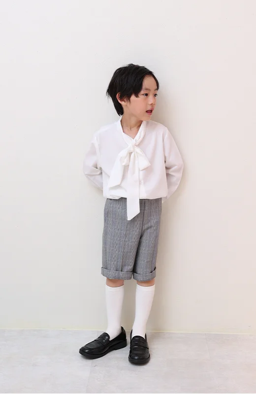 写真工房ぱれっと札幌東店の七五三衣装3歳男の子タキシード(13)