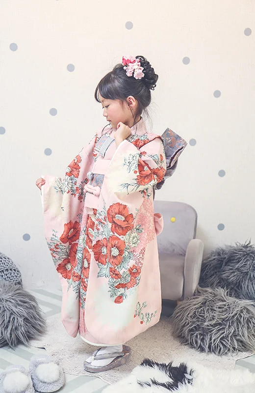写真工房ぱれっと札幌東店の七五三衣装7歳女の子和装(15)