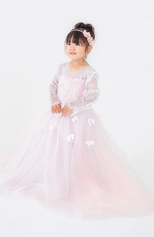 写真工房ぱれっと函館北斗店の七五三衣装3歳女の子ドレス(23)