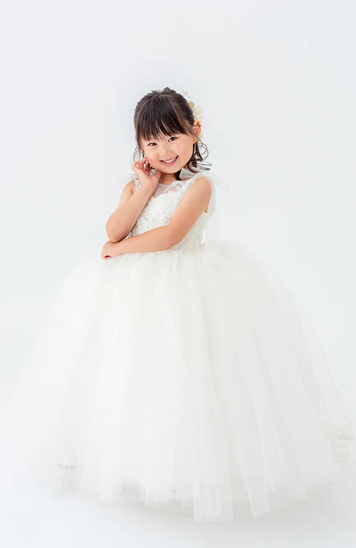 写真工房ぱれっと函館北斗店の七五三衣装3歳女の子ドレス(26)