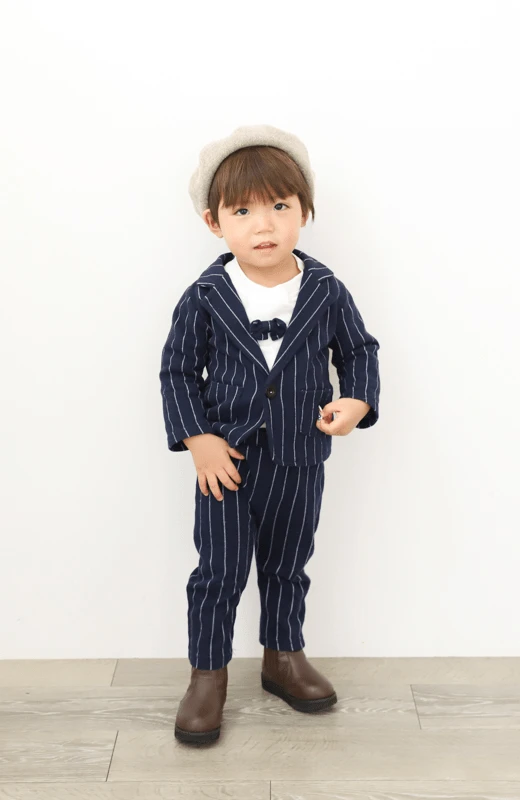 写真工房ぱれっと札幌西店の七五三衣装3歳男の子タキシード(6)