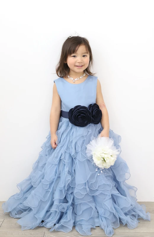 写真工房ぱれっと札幌西店の七五三衣装3歳女の子ドレス(7)