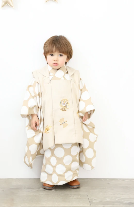写真工房ぱれっと札幌西店の七五三衣装3歳男の子和装(5)
