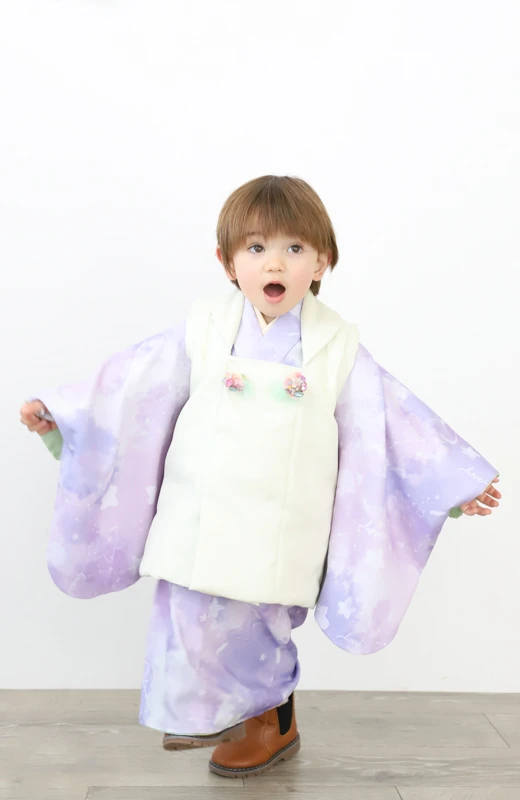 写真工房ぱれっと札幌西店の七五三衣装3歳男の子和装(10)
