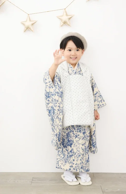 写真工房ぱれっと札幌西店の七五三衣装3歳男の子和装(12)