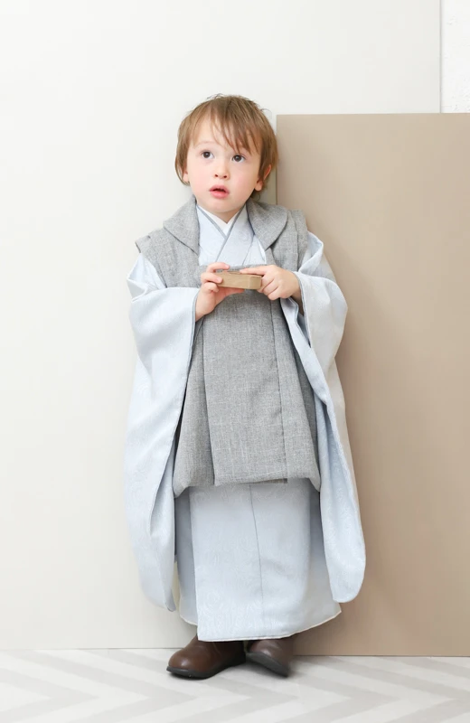 写真工房ぱれっと札幌西店の七五三衣装3歳男の子和装(13)