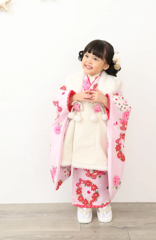 写真工房ぱれっと札幌西店の七五三衣装3歳女の子和装(10)