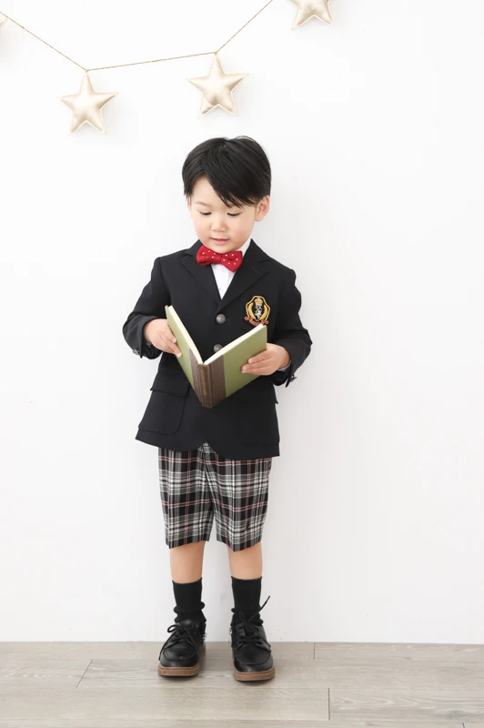 写真工房ぱれっと札幌西店の七五三衣装3歳男の子タキシード(1)