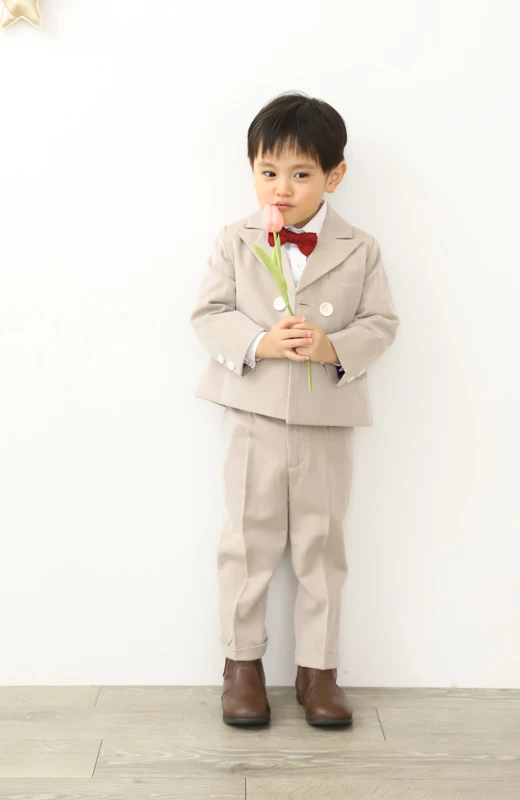 写真工房ぱれっと札幌西店の七五三衣装3歳男の子タキシード(6)