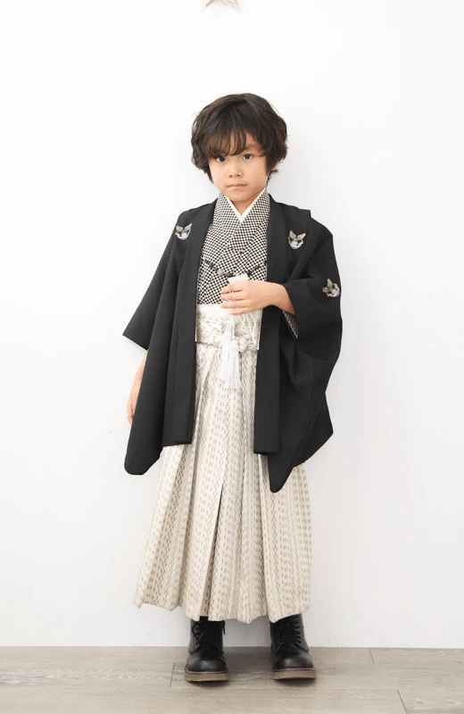 写真工房ぱれっと札幌西店の七五三衣装5歳男の子和装(18)