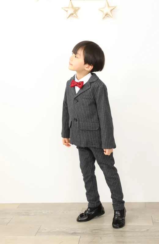 写真工房ぱれっと札幌西店の七五三衣装5歳男の子タキシード(6)