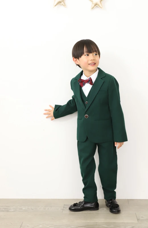 写真工房ぱれっと札幌西店の七五三衣装5歳男の子タキシード(9)