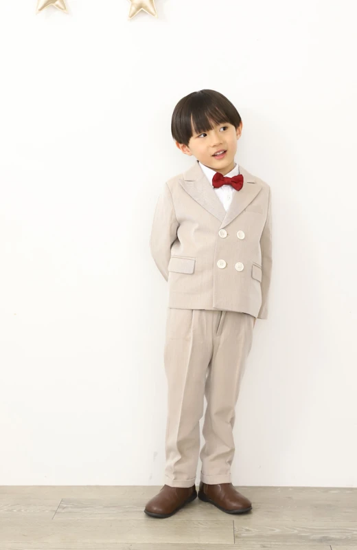 写真工房ぱれっと札幌西店の七五三衣装5歳男の子タキシード(10)