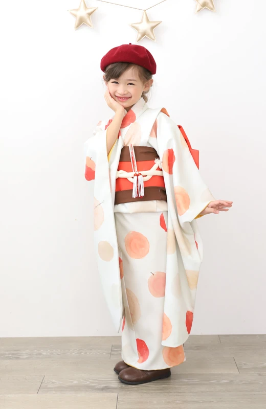 写真工房ぱれっと札幌西店の七五三衣装7歳女の子オリジナル和装(5)