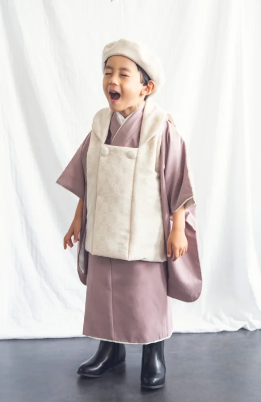 写真工房ぱれっと西岡店の七五三3歳男の子和装(2)
