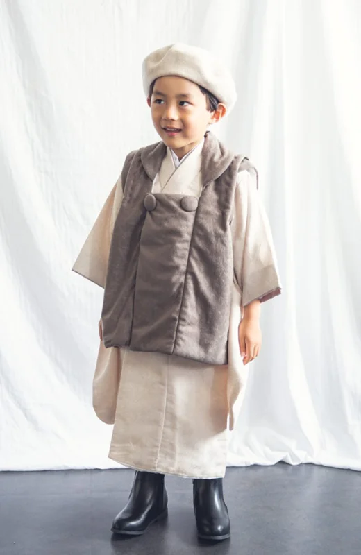 写真工房ぱれっと西岡店の七五三3歳男の子和装(3)