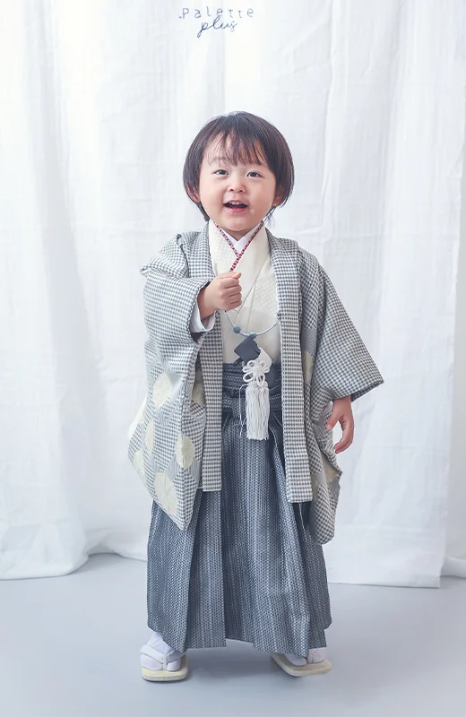 写真工房ぱれっと西岡店の七五三3歳男の子和装(6)