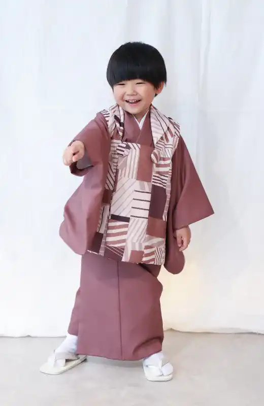 写真工房ぱれっと西岡店の七五三3歳男の子和装(7)