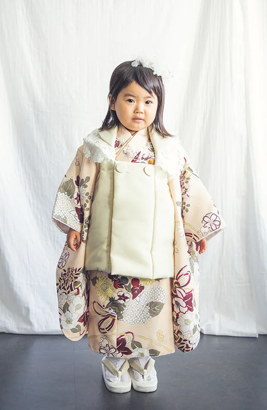 写真工房ぱれっと西岡店の七五三3歳女の子和装(4)