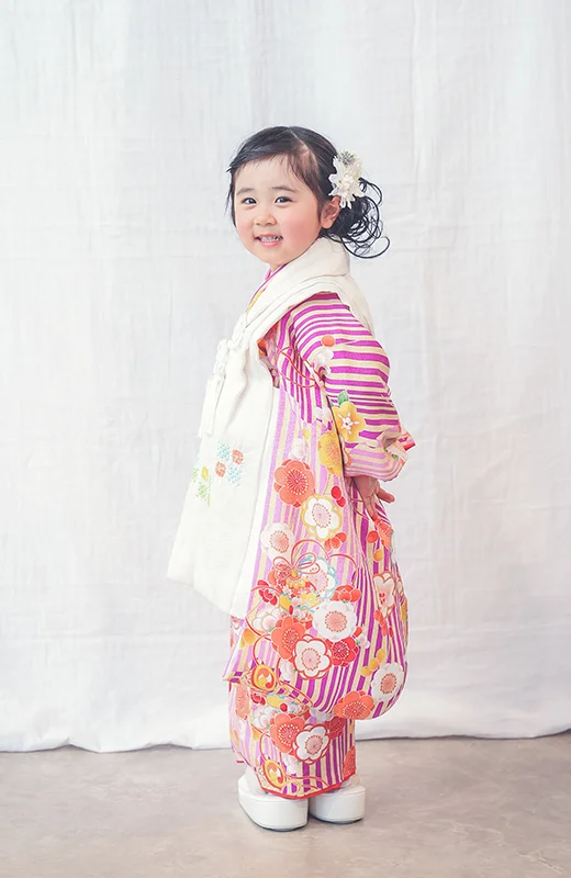 写真工房ぱれっと西岡店の七五三3歳女の子和装(12)