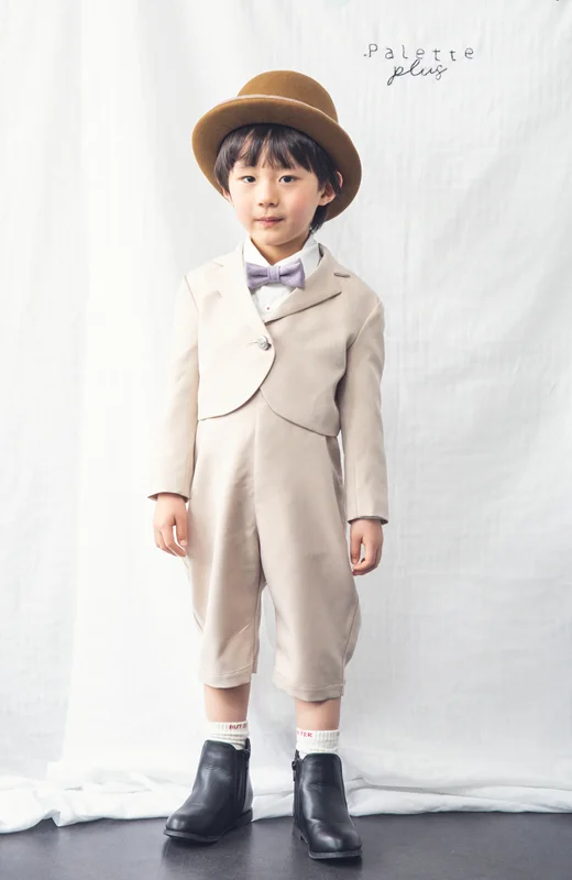 写真工房ぱれっと札幌西店の七五三3歳男の子タキシード(2)
