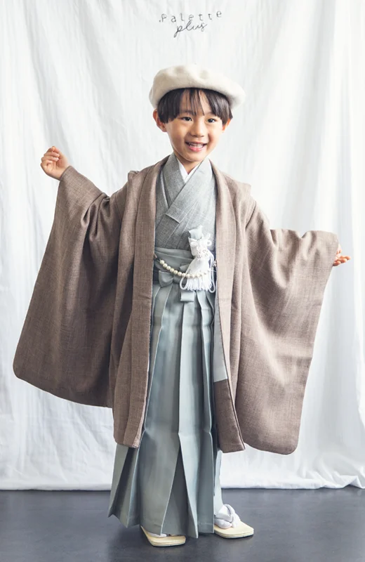 写真工房ぱれっと札幌西店の七五三5歳男の子和装(5)