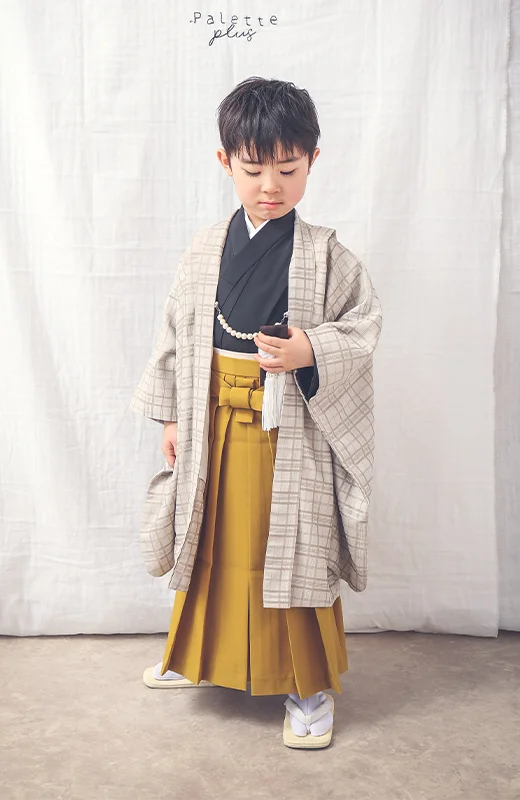 写真工房ぱれっと札幌西店の七五三5歳男の子和装(11)