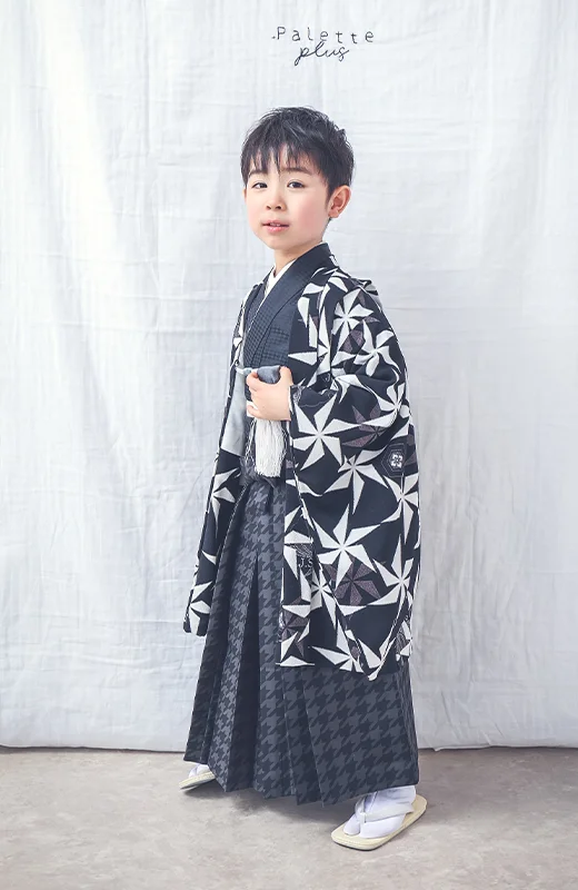 写真工房ぱれっと札幌西店の七五三5歳男の子和装(12)