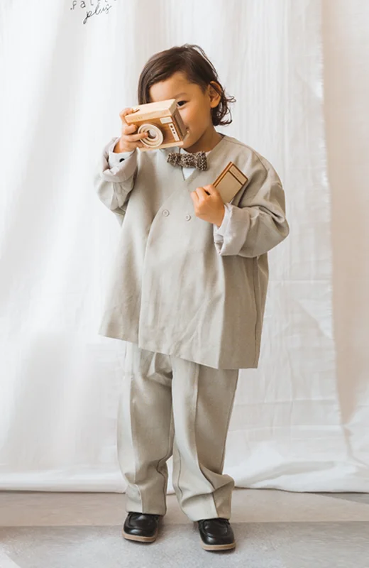 写真工房ぱれっと札幌西店の七五三5歳男の子タキシード(4)
