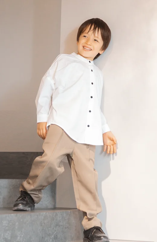 写真工房ぱれっと札幌西店の七五三5歳男の子タキシード(6)