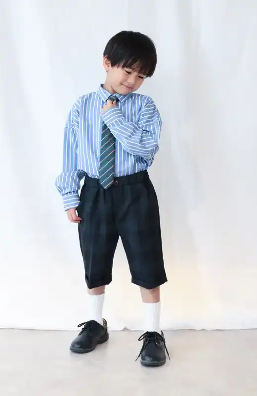 写真工房ぱれっと札幌西店の七五三5歳男の子タキシード(14)