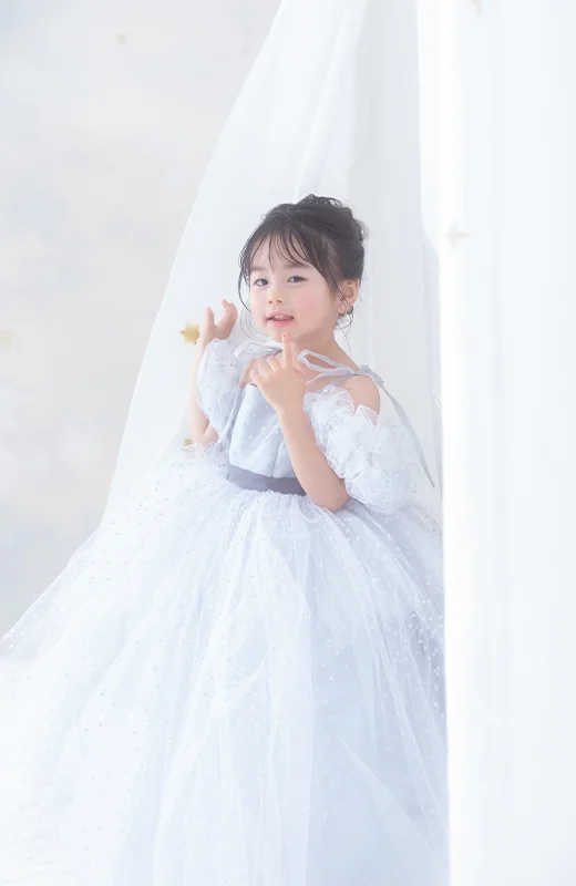 写真工房ぱれっと帯広店の七五三衣装3歳女の子ドレス(25)