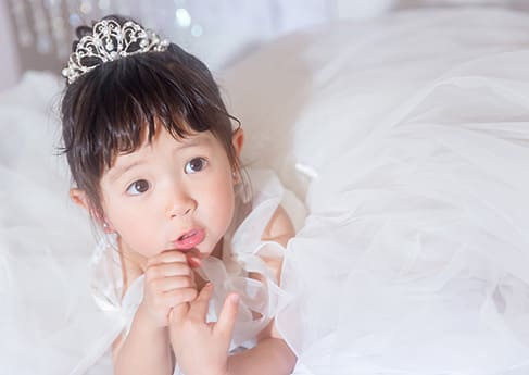 七五三写真Little princess