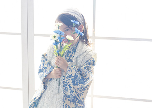七五三写真softblue×morningsun