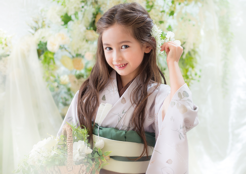 七五三写真BOTANICAL PURE