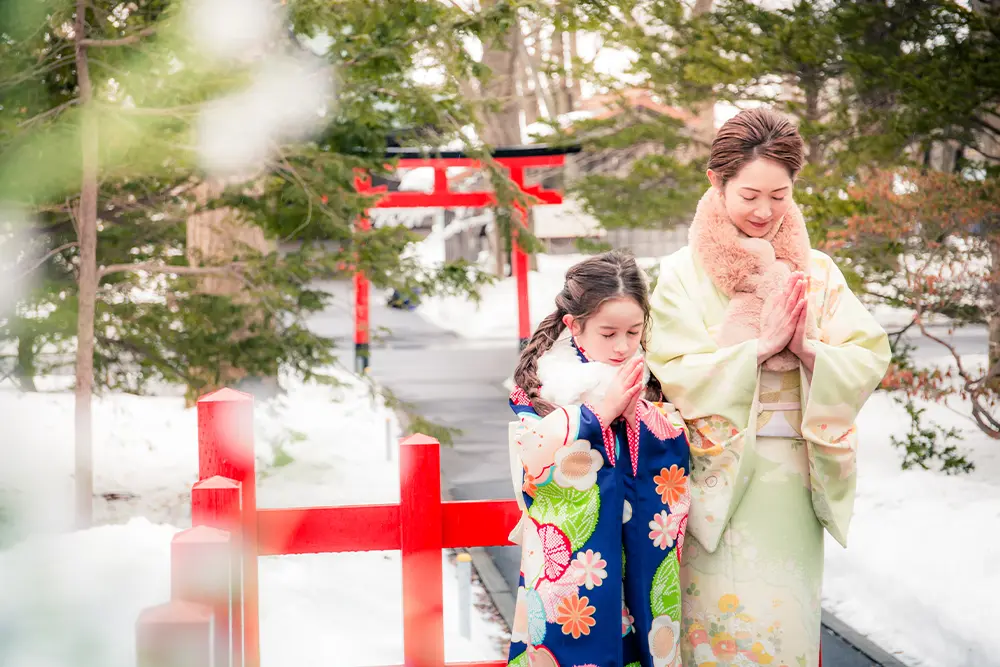 亀田八幡宮ロケ撮影(2)