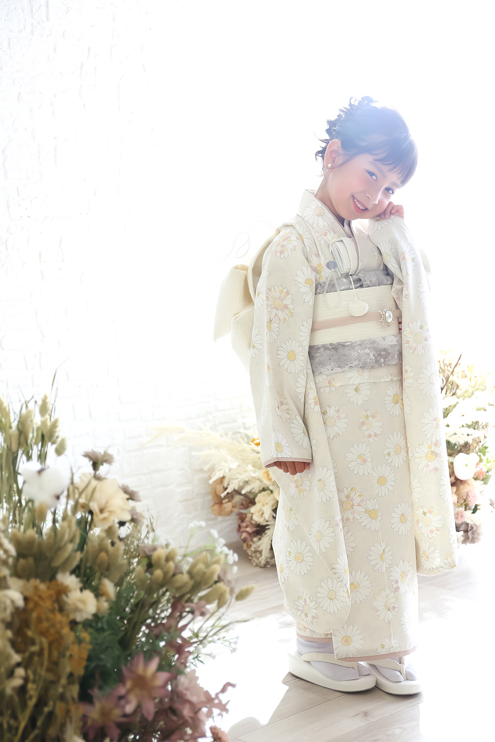 WHITE BRICK＆DRIED FLOWER(6)