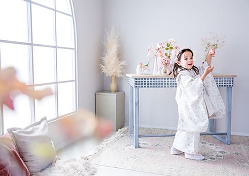 七五三写真Flower Girl